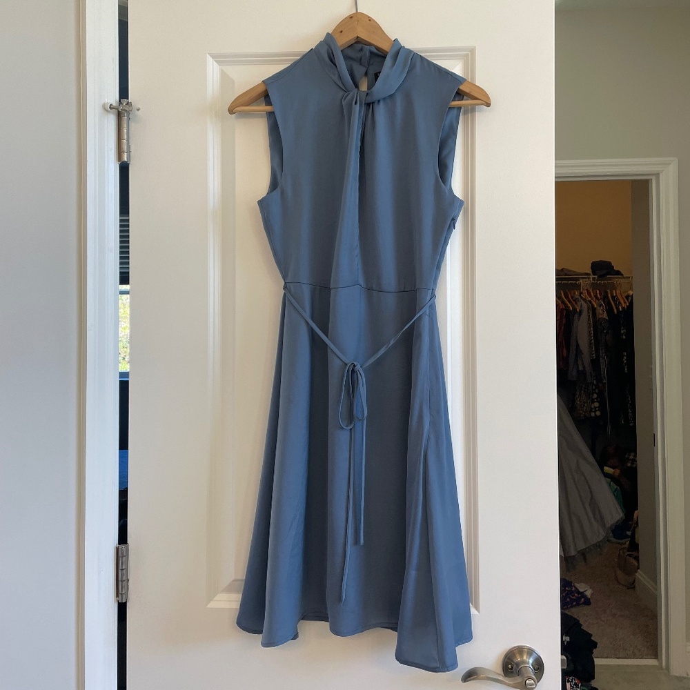Banana Republic twist high neck dress size 0